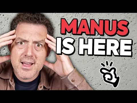 Manus - The ALL-IN-ONE AI AGENT thumbnail