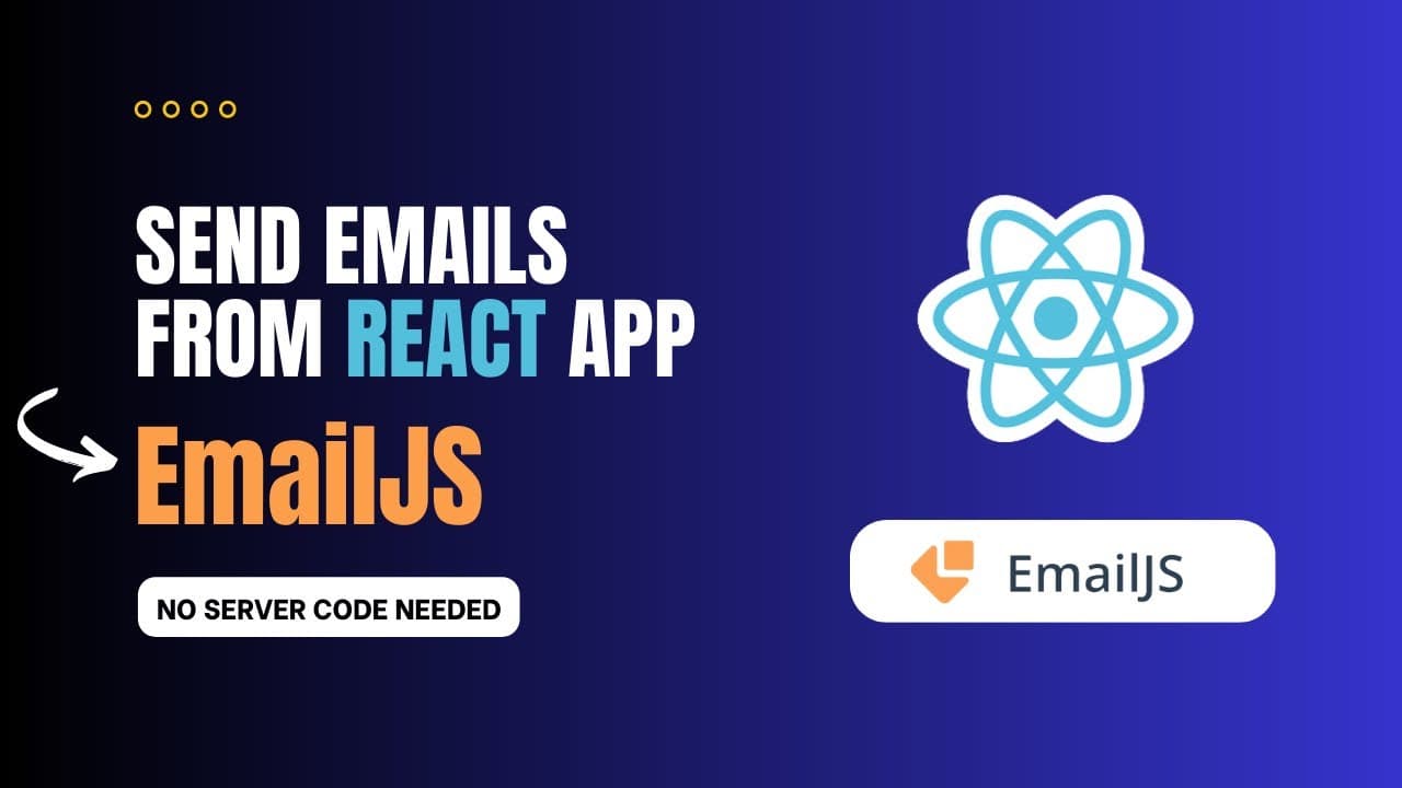 Sending Emails from React App with EmailJS | Step-by-Step Tutorial | Glasp