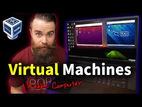you need to learn Virtual Machines RIGHT NOW!! (Kali Linux VM, Ubuntu, Windows) thumbnail