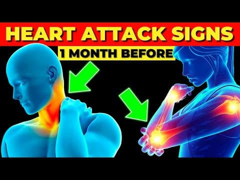 7 Symptoms of Heart Attack 1 MONTH BEFORE (Detect it quickly) thumbnail