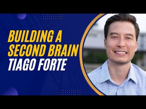 Tiago Forte - How to Organize Your Digital Life and Unlock Your Creative Potential thumbnail