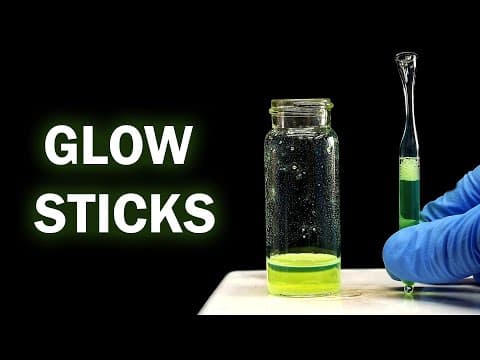 Making glow sticks from scratch thumbnail