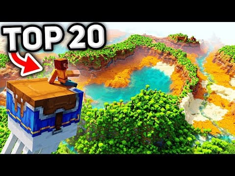 20 Amazing Minecraft Seeds You NEED TO PLAY! thumbnail