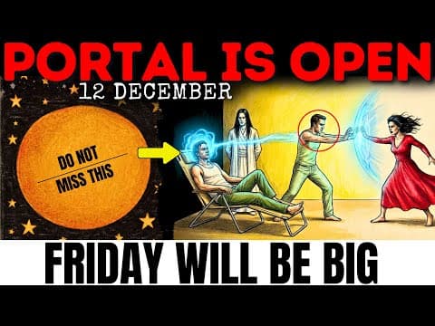 🚨LAST 12/12 PORTAL of December! 8 CRUCIAL Things All Spiritually AWAKE People Should KNOW-Don't Miss thumbnail