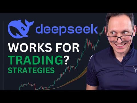 NEW Deepseek AI Good For Creating Trading Strategies in TradingView and PineScript? (FREE AI) thumbnail