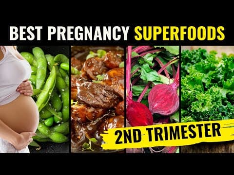10 PREGNANCY SUPERFOODS for the Second Trimester You Need thumbnail