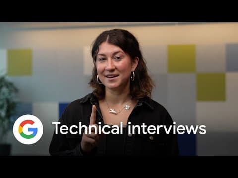 How to prepare for Google’s technical interview questions thumbnail