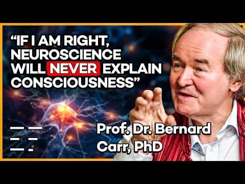 Bernard Carr, cosmologist and friend of Hawking, on consciousness and parapsychology thumbnail