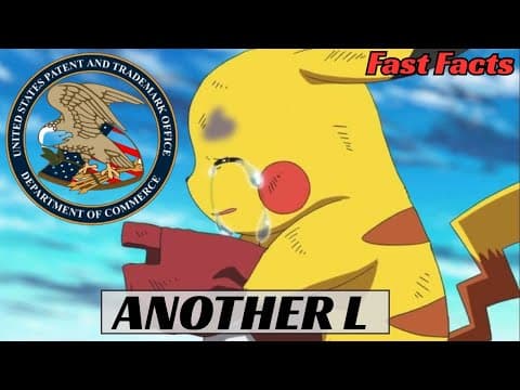 Nintendo LOSES AGAIN in Palworld Patent Battle (Fast Facts) thumbnail