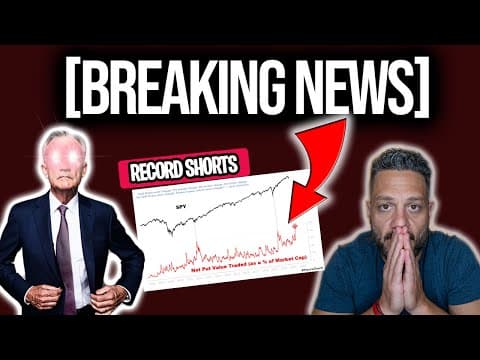 the Fed just had a "closed door" meeting 🚨 [RECORD SHORTS!] thumbnail