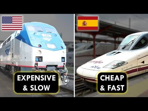 Passenger Rail in the US vs. Spain - Brace Yourself for Utter Chagrin thumbnail