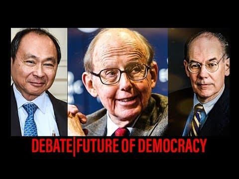 Francis Fukuyama,John Mearsheimer & Katzenstein Debate|Future of Democracy| Realism vs Liberalism thumbnail