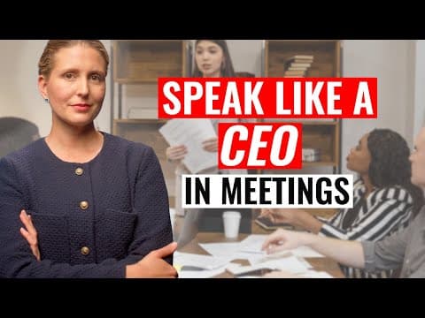 Speak Like a CEO in Meetings! thumbnail