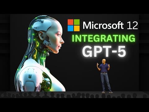 Microsoft’s NEW Windows 11 & 12 AI + GPT 5 Upgrade SHOCKS Everyone (OpenAI's Future) thumbnail