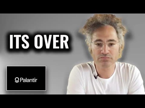 The end of Palantir? (Why $PLTR is down and keeps dropping?) thumbnail