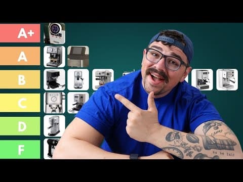 Ultimate Budget Espresso Machine Tier List! thumbnail