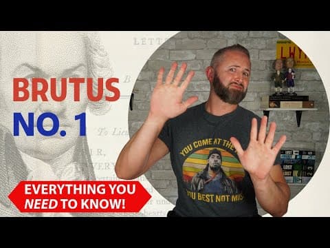 Brutus 1 | AP Gov | NEW! thumbnail