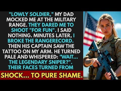 My Dad Mocked Me As A Lowly Soldier At The Military Range - Until I Broke The Shooting Record... thumbnail