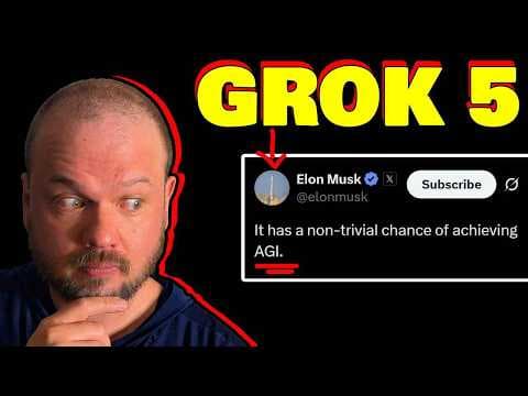 Elon Musk GROK 5 Master Plan Revealed thumbnail