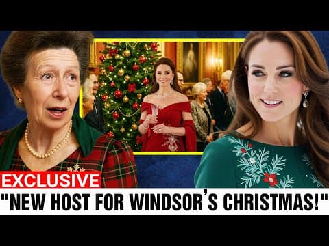 Princess Anne Hands Hosting Role of 2025 Christmas Royal Celebration to Princess Catherine. thumbnail