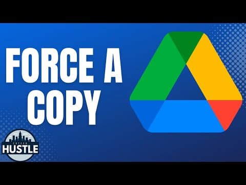 How to Share Google Docs as Templates with Force Copy thumbnail
