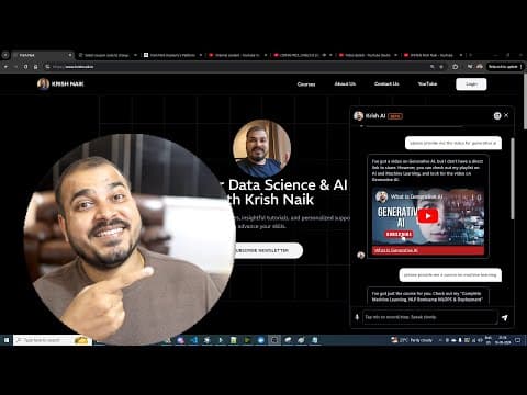 Try Krish AI Chatbot 😎- Get Help For Everything With Videos thumbnail