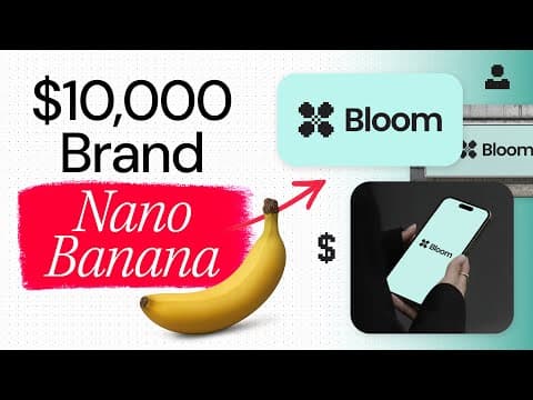 How to Design a $10,000 Brand with Google's Nano Banana AI (Step by Step) thumbnail