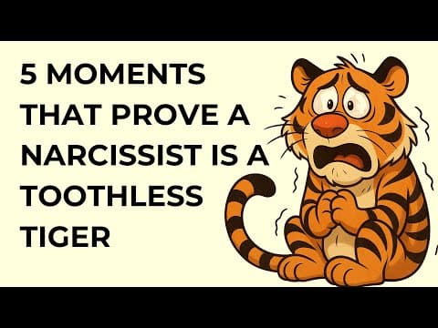 5 Moments That Prove A Narcissist Is a Toothless Tiger thumbnail