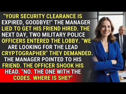 They Fired the Lead Cryptographer. The Military Police Arrived. ♟️ | #CorporateRevenge thumbnail