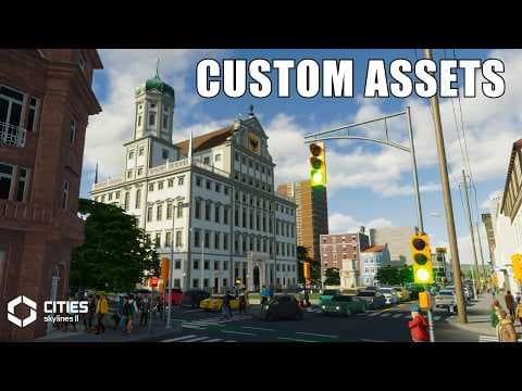 CUSTOM ASSETS ARE FINALLY HERE! (OFFICIALLY) | Cities Skylines 2 thumbnail