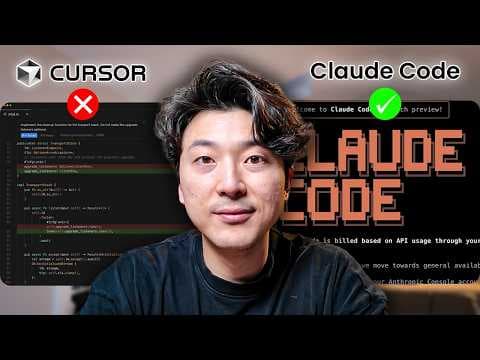My New AI Coding Workflow To Build Apps Fast (Goodbye Cursor, Hello Claude Code) thumbnail