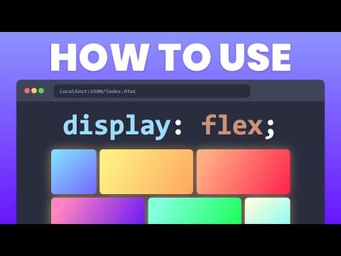 Learn CSS Flexbox in 20 Minutes (Course) thumbnail