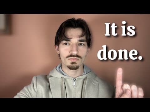 Do not lift a finger to manifest (with PROOF) thumbnail