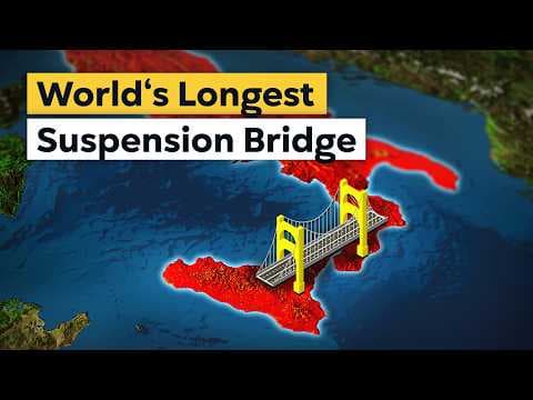 Italy's Insane $12.7B Bridge to Sicily thumbnail