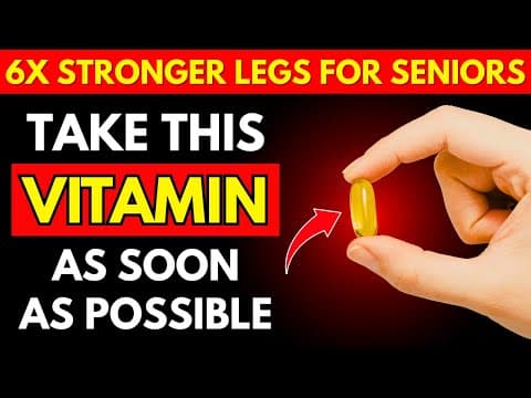 Doctors Are Shocked: THIS Vitamin Boosts Your Legs and STOPS Cramps for Seniors! thumbnail