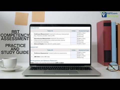 RBT Competency Assessment Practice - Complete RBT Competency Assessment Study Guide thumbnail