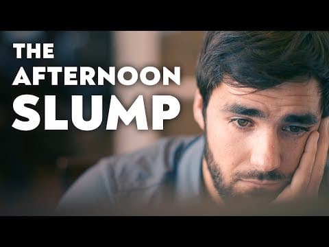 How to Stop Feeling Tired in the Afternoon thumbnail