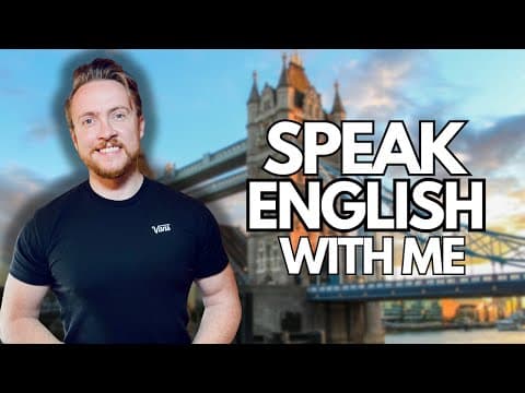 English Speaking Practice | Speak Fluent & Natural English thumbnail