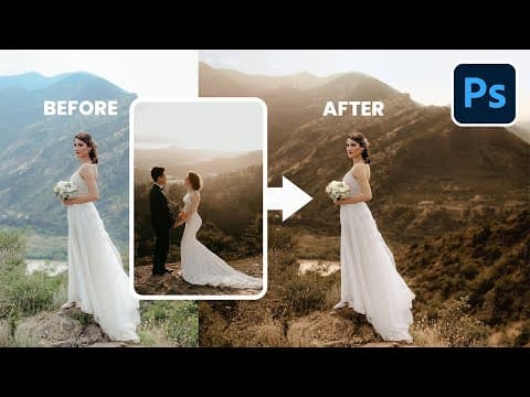 The ONLY Way to Steal Color Grading That Works 100%!!! - Photoshop Tutorial thumbnail