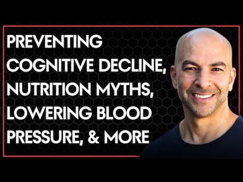 Preventing cognitive decline, nutrition myths, lowering blood pressure, & more (AMA 60 sneak peek) thumbnail