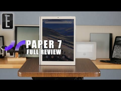 A full Color RLCD Tablet | Paper 7 Review thumbnail