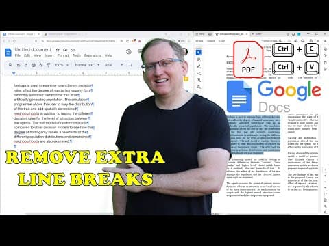 How to Copy PDF Text to Google Docs Without Extra Breaks thumbnail