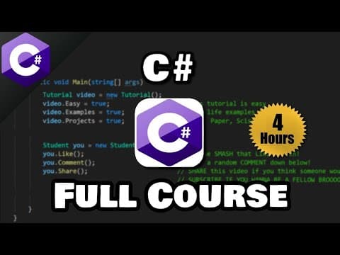 How to Start Programming in C# for Beginners thumbnail