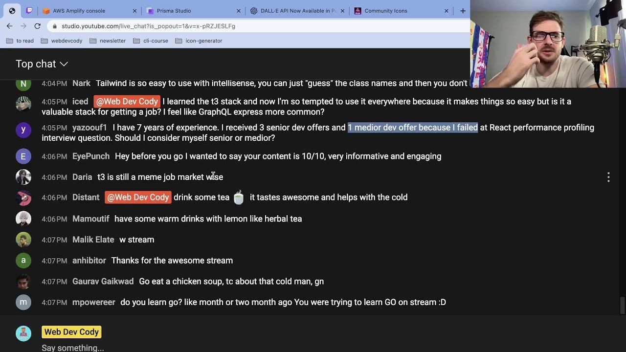 YouTube video player