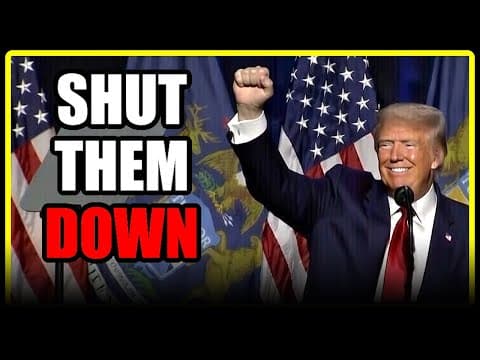 🔴Trump just DROPPED the HAMMER.🔴 thumbnail