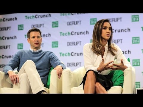 Jessica Alba and Chris Thorne Get Honest at TechCrunch Disrupt NY 2016 thumbnail