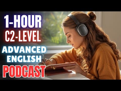 1 Hour C2 Advanced English Listening Practice || Learn English with Listening Practice thumbnail
