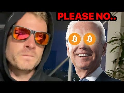 Biden Is About To KILL Bitcoin? (Actually Urgent) thumbnail