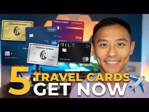 The ONLY 5 Credit Cards You Need for Travel in 2025 thumbnail