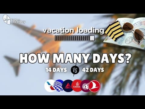 The Best Vacation Policy For Pilots thumbnail